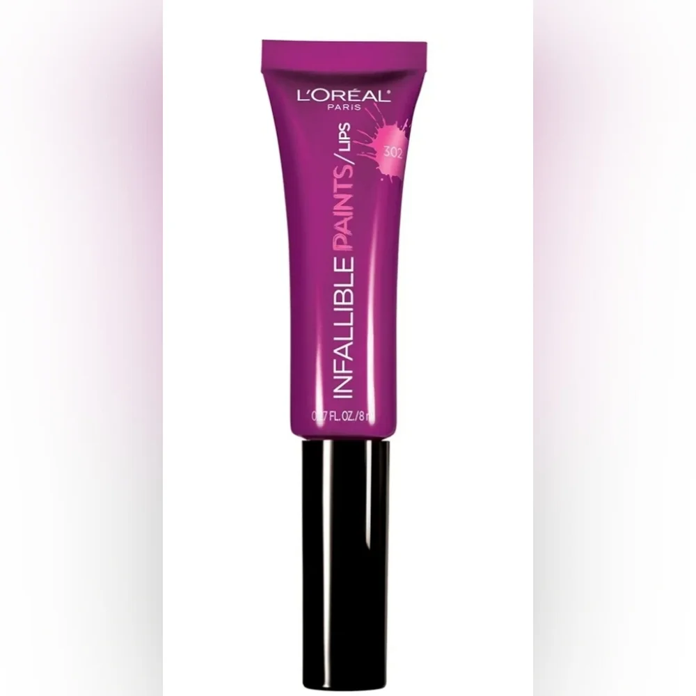2pack L'OREAL PARIS Infallible Paints Matte 342 Tongue Tied and Violet Twist 302